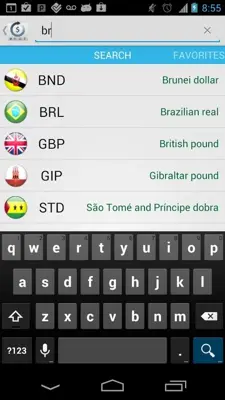 Currency Calculator android App screenshot 0