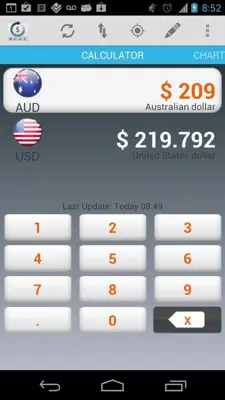 Currency Calculator android App screenshot 4